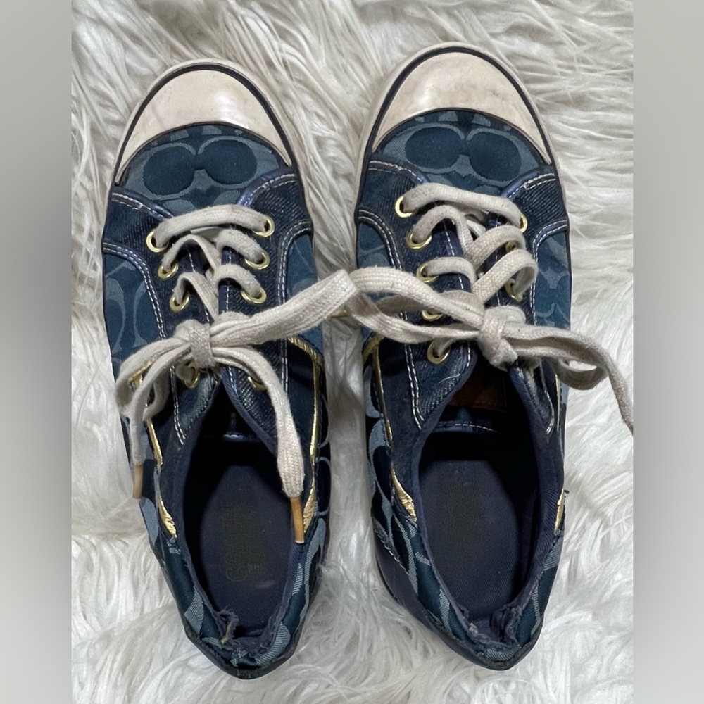 Coach • Barrett Sneakers • Blue • 6 1/2B